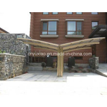 Tente d&#39;autoportrait en aluminium durable, Outdoor Outdoor Used Carport, Polycarbonate Car Shelter